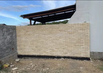Foto 3 da obra Muros em Tijolo Ecológico